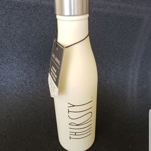 Rae Dunn THIRSTY Stainless Steel Water Bottle